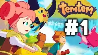 Temtem Gameplay #1: UNPLAYABLE or POKEMON KILLER? (Full Game Temtem Ep 1)