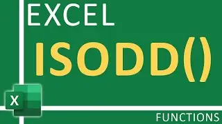 How To Use Excel IsOdd Function | Excel Tutorial for Everyone