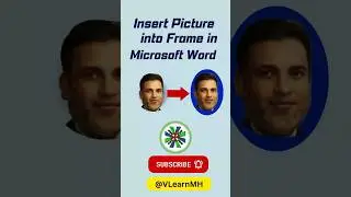 How to Insert Picture in Shape in MS Word 
