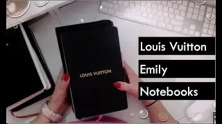 Louis Vuitton Emily Cover Notebooks
