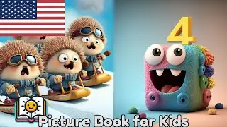 Learn to Count with Cute Animals and Friendly Monsters | Fun Picture Book for Kids on TinySchool