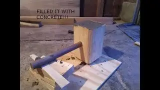 Making Thor's Hammer Part 2 - Pouring The Concrete!