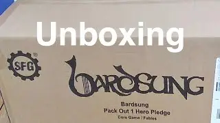 Bardsung Unboxing