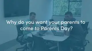 Join Us for Our 1st Annual Bring Your Parents to Work Day!