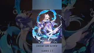 My 5 star characters i got in order 