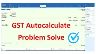 gst auto calculation problem in tally prime | GST not calculating in tally