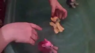 Соня и ее пони: Соник купает пони