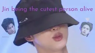 Jin being the cutest man alive in the planet || JinneWorld 💖