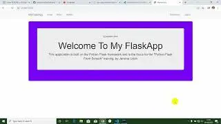 web programming with Flask