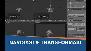 Navigasi Transformasi | Blender 2.79