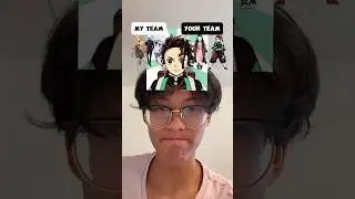 My anime team vs your anime team finale! #shorts