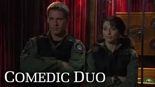 Vala & Cameron being comedic duo and annoy each other for 5 min (Part 2) | Stargate SG-1