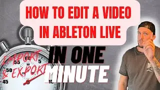 Edit Video INSIDE Ableton Live (1-Minute Trick Most Producers Miss)