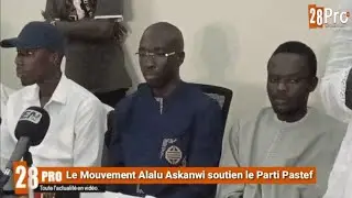 Pape Moustapha DIOP et son Mouvement Alalu Askanwi décident de se rallier au Pouvoir pour 3 raisons