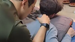 물리치료 기간 끝나고 건강한 옆구리로 회복하려고 노력하는 거 기특해..