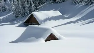ДЕРЕВНЮ ЗАСЫПАЕТ СНЕГОМ! ЖИТЕЛЯМ НЕ ВЫБРАТЬСЯ!