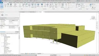 Creating a Complex Building in Revit Quickly Using Masses