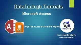 How to create Profit & Loss statement in Microsoft Access db