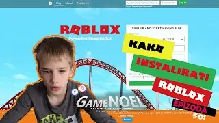 Kako instalirati ROBLOX i zaigrati Azure Mines | GameNOEL ROBLOX Azure mines ep #1