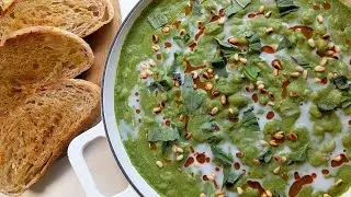 Green Goddess Beans - #MeatFreeMonday