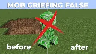 Cara Agar Bangunan Tidak Hancur Saat Creeper Meledak!!