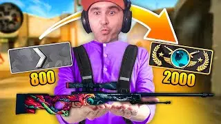 I'm SPEEDRUNNING the Ranks in CSGO FACEIT