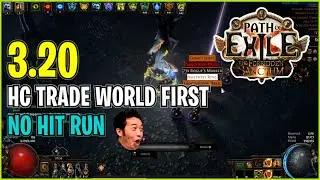 ⚡ POE 3.20 ⚡ Mosh47 - HC Trade World First No Hit Run
