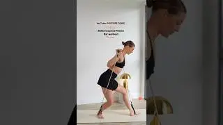 🩰 Ballet girls and Pilates lovers try this workout tone tone graceful strength #pilates #ballet