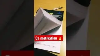 Ca motivation/chartered accountant/ca exam/ca memes/ca life/ ca aspirant/motivation/study vlog❤️🔥❤️