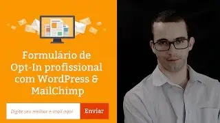 Formulário de captura no Wordpress - Bloom eMail Opt-In Plugin