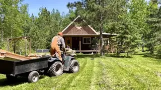 Off Grid Homesteading In Minnesota: Hatching Chicks, New Goats, Building Fence