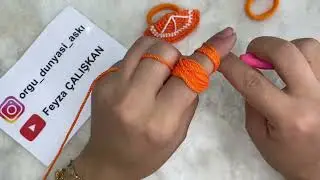 Sonuca Hayran Kalacaksınız 😍 Örgü Lastik Toka Yapımı | Kolay Örgü | Crochet scrunchies