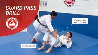 Guard Pass Drill | BJJ Techniques | Gracie Barra Carlton