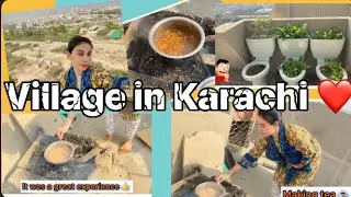 Village in Karachi | village life | village experience | Karachi mai gaoun |