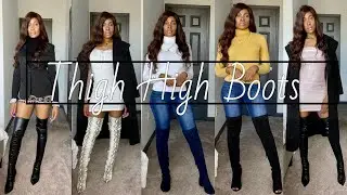 How to Style Thigh High Boots for Fall & Winter 2020