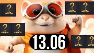 Hamster Kombat - КОМБО КАРТЫ 13 июня. Какие новые комбо карты 13.06? Самые новые комбо карты!