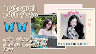 🐻 Tutorial edit foto free template ✨