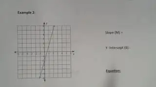 5.2A Notes   Y=MX+B