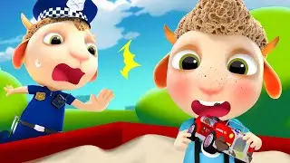Stop Kid! Don't Eat Toys | Police Officer - Baby's Helper | Funny Kids Songs + Cartoon for Kids