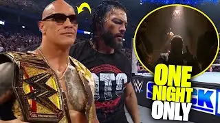 ONE NIGHT ONLY! The Rock’s SPECIAL Smackdown Return That FLIPS Entire Roman Reigns vs Bloodline