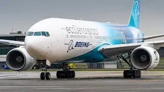 YVR Digital Taxi Clearances | Boeing ecoDemonstrator Arrival and Departure at Vancouver Airport.