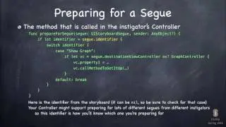 Stanford University iOS App Development Using Swift   6  Multiple MVCs, Segues, FaceIt, and View Con
