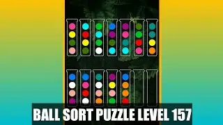 Ball Sorting Puzzle Game Level 157 | Ball Sort Puzzle Level 157| GamingOn