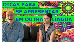 Comunicação e Apresentação em outro idioma
