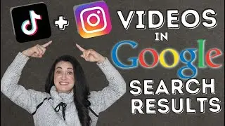 TikTok and Instagram Videos appearing in Google Search Results