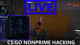 LIVE | CS:GO NON-PRIME Hacking | Bagam RAGEHACK-ul pe COMPETITIVE !