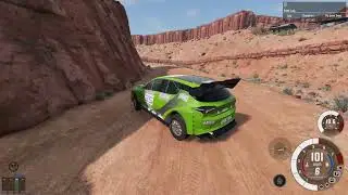 Old Man Loop fast rally- BeamNG.drive.