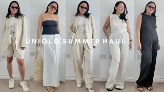 UNIQLO summer Haul | Minimalist fashion & styling