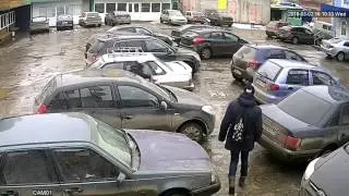 Видео с камеры видеонаблюдения 1МР