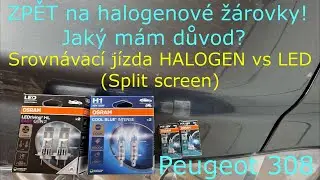 ZPĚT na halogenové žárovky! Jaký mám důvod? LED Osram Halogen Osram H7 a H1 Cool blue intense NG